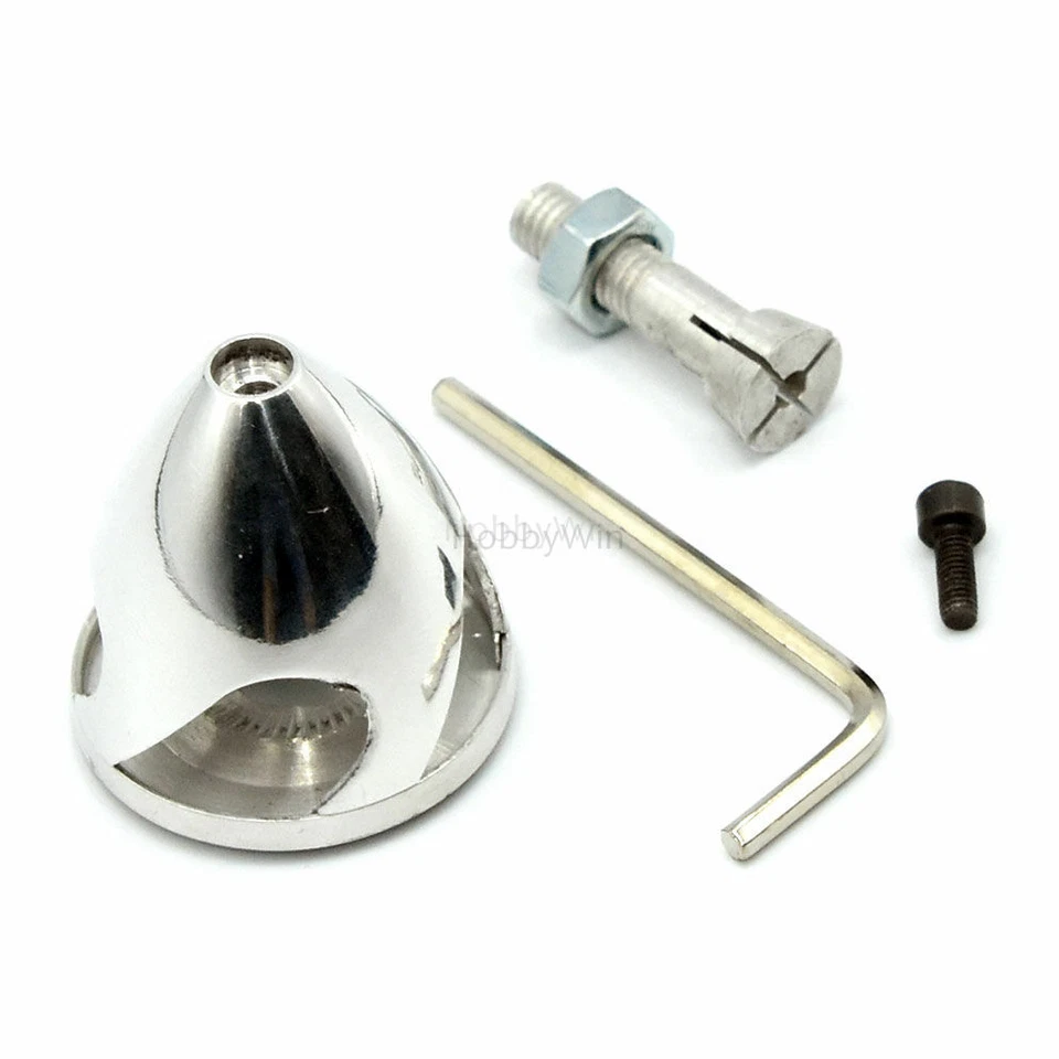 4 Slot 44mm /1.75in Aluminum Spinner for 4mm shaft motor RC Electric Airplane - Image 2 of 4