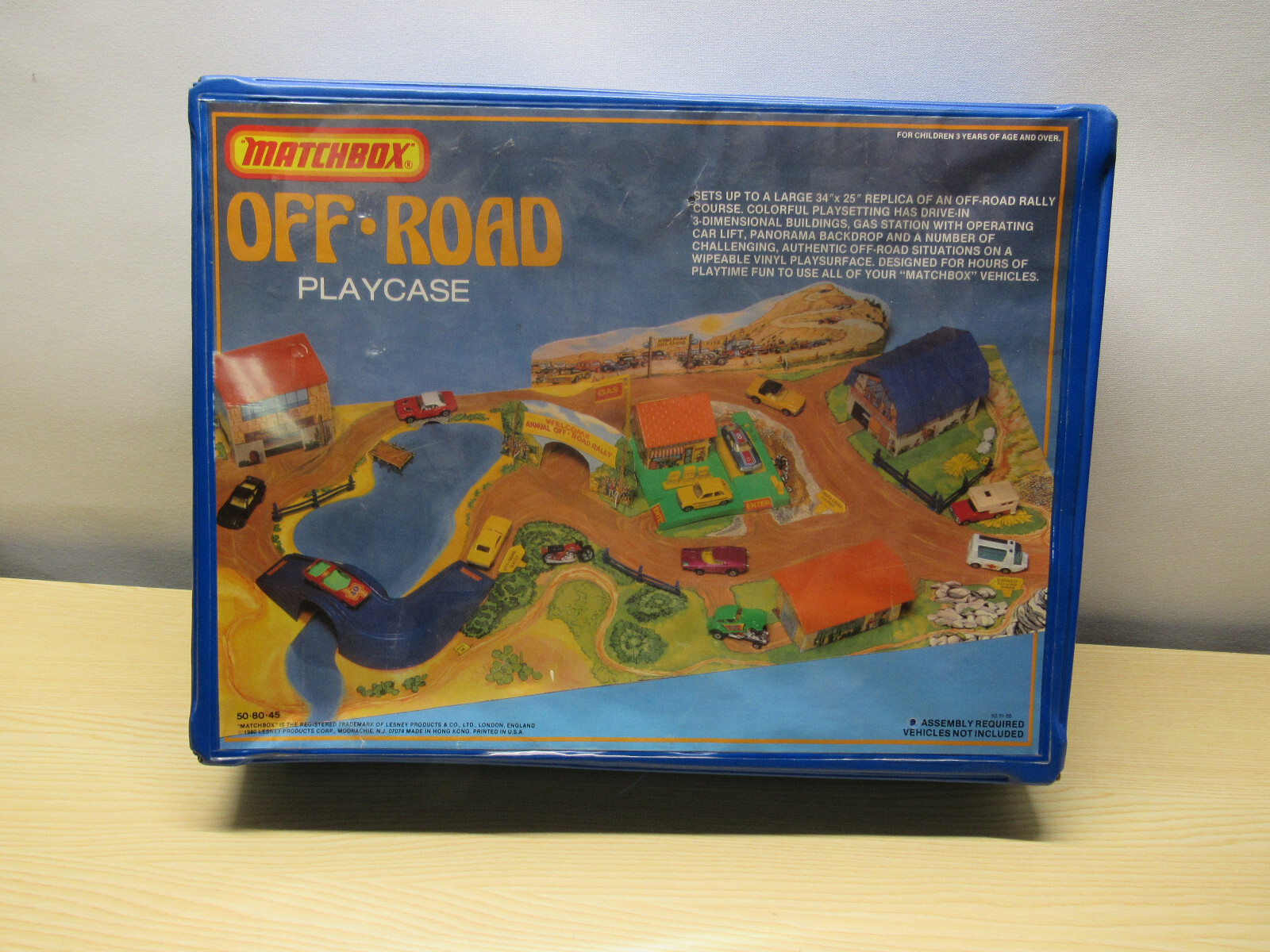 1980 Matchbox Off Road Playcase