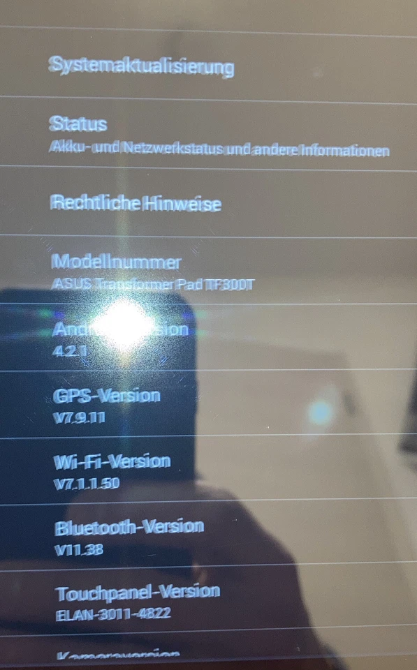 Asus Transformer Pad TF300T 32GB 10.1 Zoll Tablet Farbe ROT und Station - Bild 3 von 4