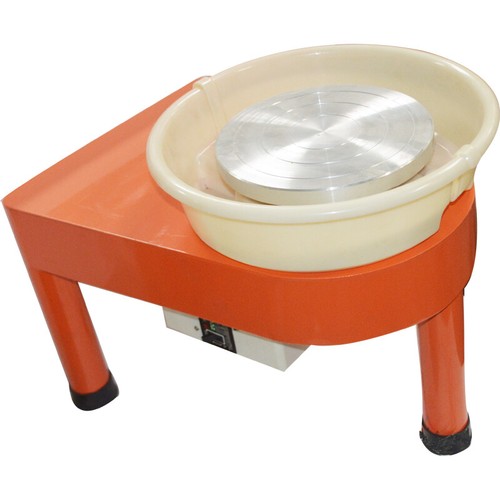 110V Pottery Ceramic Drawing Machine with Detachable Red Pottery Wheel ...