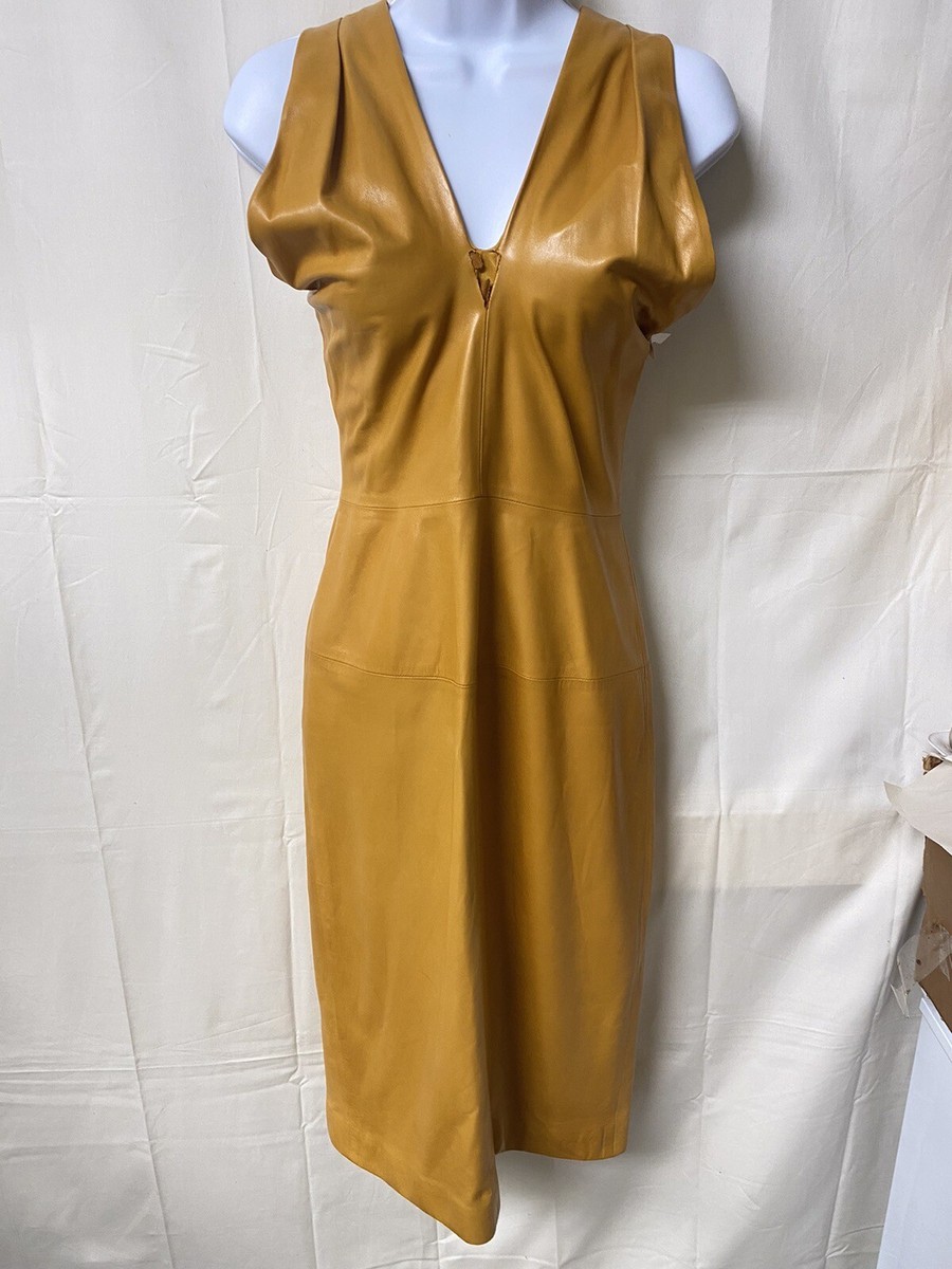 gucci orange leather dress Lusts | Gucci leather dress