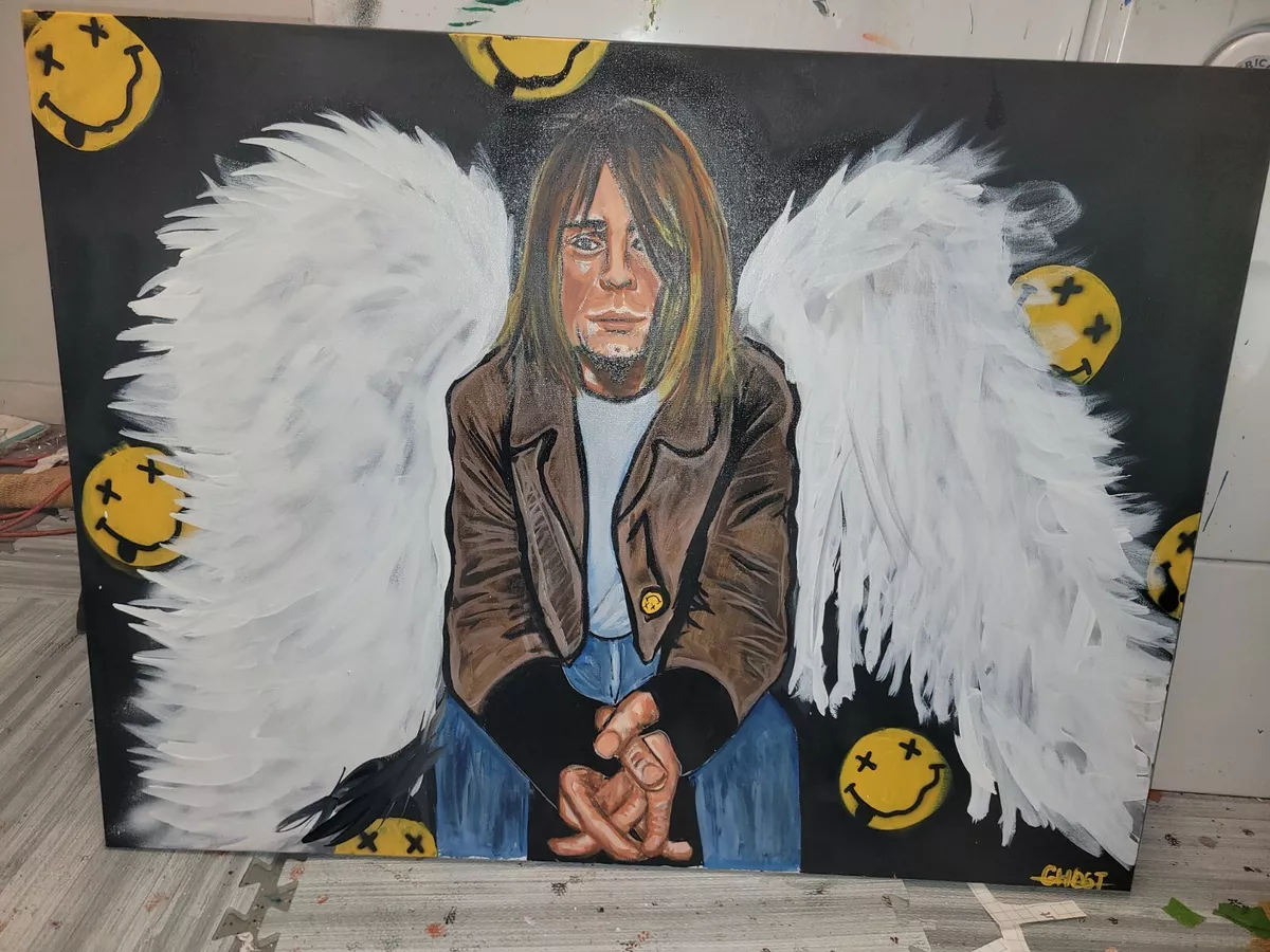 Kurt cobain sale artwork