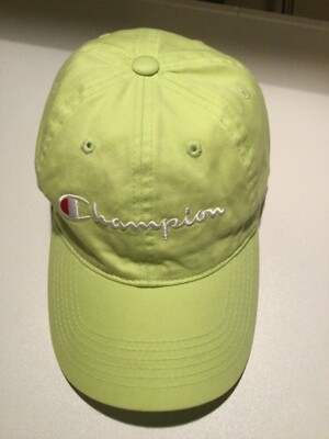 Champion Chilled Mint Green Embroidered Logo Adjustable Ball