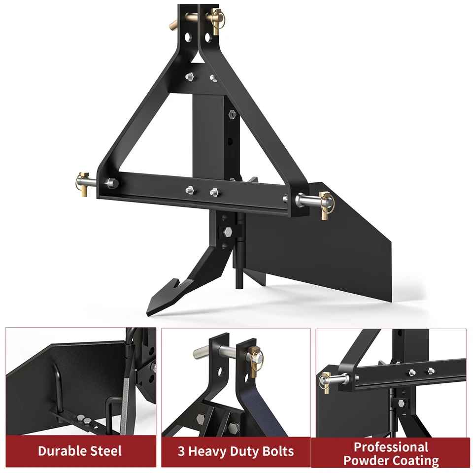 Tratores de 3 pontos resistente Middle Buster compatível com categoria 1 Cat 1 - Imagem 2 de 4