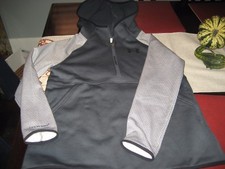 GIRLS YOUTH UNDER ARMOUR COLDGEAR STORM HOODIE HOODY SIZE YXL GRAY NWT