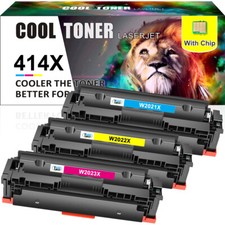 Color Toner Compatible with HP W2020X 414X MFP M479dw M454dw M454 M479 With Chip