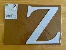 Making Memories Photo Decor 8" Chipboard Letter Z - New in Pkg