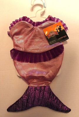 Grreat Choice Cat Costume Mermaid Dress Up Outfit, One Size - Cat, Small Dog