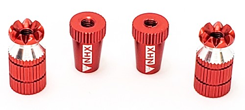 Estensioni Stick M3 Joystick Estesi VGOL Per Telecomandi RC - 2 Set Lega Alluminio M3 Per Futaba/Spektrum Joystick Spektrum Dx8 - Foto 10