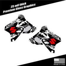 Suzuki Drz400 Shroud Graphics Camo Perforated Tank Decals Free Shipping