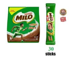 Malaysias Nestle Milo 3 in 1 Instantgetränke (33gm x 30 Sticks) - SCHNELLER VERSAND