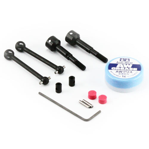 Miyu　2ペア Tamiya 54394 RC WR02 Assembly Universal Swing Shaft Set GF01/G6-01