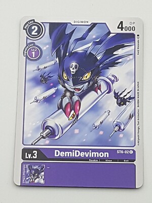 Digimon TCG DemiDevimon NM