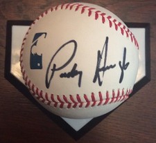 PADRAIG HARRINGTON Autograph Signed BASEBALL JSA Certified BRITISH OPEN CHAMP
