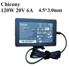 Original Chicony 120W 20V 6A 4.5mm Adapter for MSI GF63 Thin 11UC-262 Charger