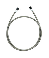 4an Nitrous Oxidefuel Line 4 Ft Stainless Steel Braided Black Ends