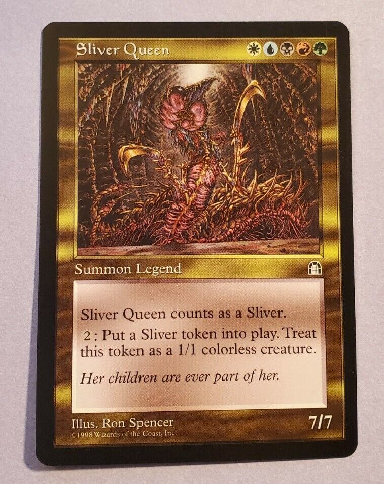Sliver Queen Near Mint Stronghold Magic MTG NM