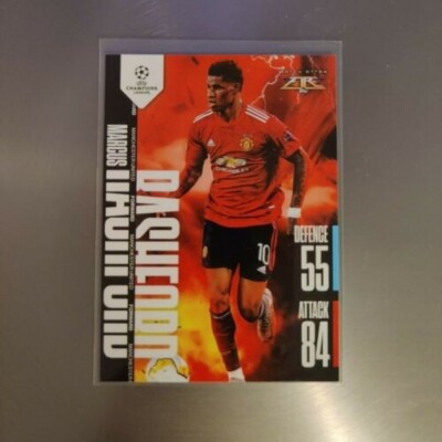 Marcus Rashford - 2020 Topps Match Attax Fire (Tyson Beck) - SP /100