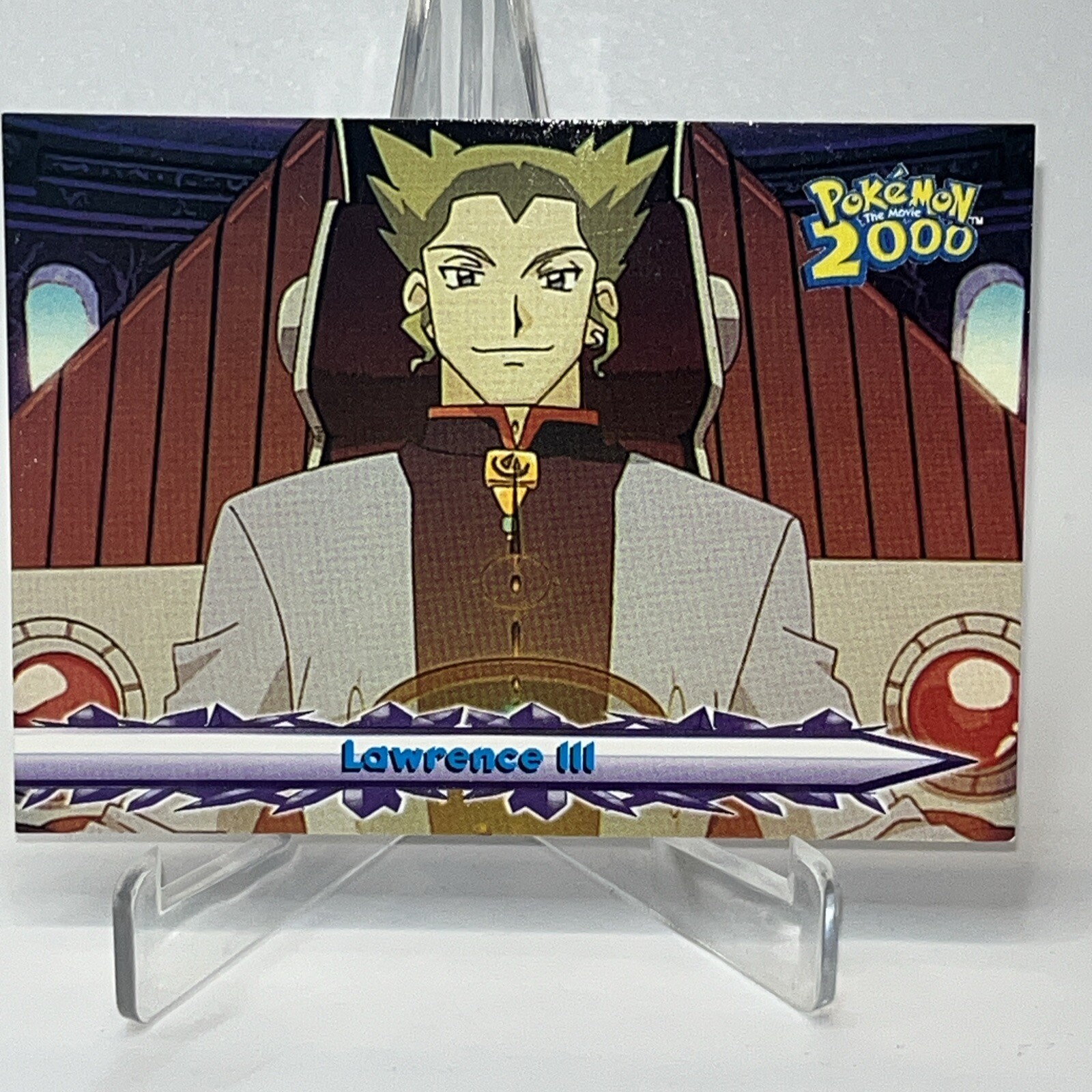 TOPPS Pokemon - Movie 2000 Promo Card - Lawrence lll #14 - NM