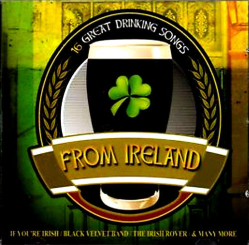 16 GREAT IRISH DRINKING SONGS FROM IRELAND ~ NEW SEALED CD