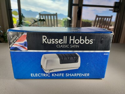 Russell Hobbs Classic Satin Electric Knife Sharpener RHKS1