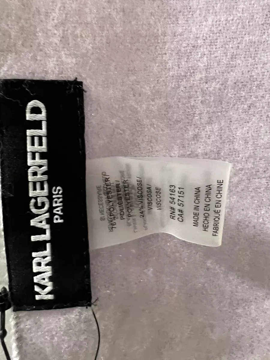 Karl Lagerfeld Paris Light Purple Scarf