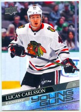 2020-21 UPPER DECK YOUNG GUNS #212 LUCAS CARLSSON ROOKIE RC MINT RAW (TL-7035)