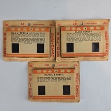Radex Stereo Stories Vintage 3D Film Cards Snow White Black Beauty Hansel Gretel