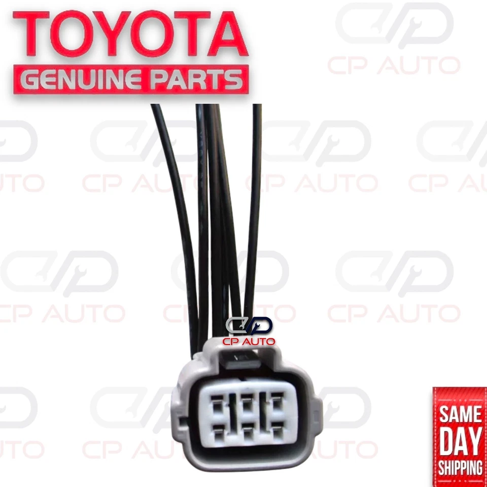 FITS: 08 - 11 TOYOTA LAND CRUISER 6 PIN HEADLIGHT PIGTAIL CONNECTOR OEM NEW - Image 2 of 4