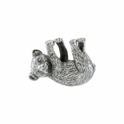 Koalabär 3D 925 Sterling Silber Anhänger fein Tier Wildtiere Natur Schmuck