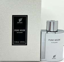 AFNAN PURE MUSK EAU DE PARFUM SPRAY UNISEX 3.4 Oz / 100 ml BRAND NEW ITEM!!!
