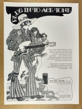 1969 Ace Tone Amplifiers vintage print Ad