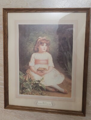 Sir John Everett Mallais (1826-1896)  The Nest  Vintage Framed Print