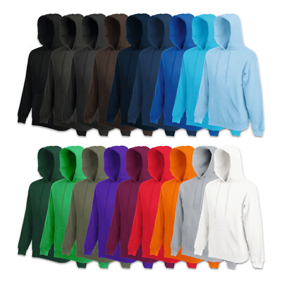 3er/5er Fruit of the Loom Kapuzenpullover Hoodie Sweatshirt Shirt S M L XL XXL
