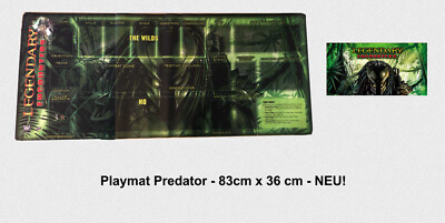 Upper Deck Legendary Encounter Predator Deck Building Game Playmat  83x36 cm NEU