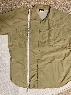 Rei。ページ REI SHIRT SHORT SLEEVE Breathable NYLON Hiking Fishing Camping