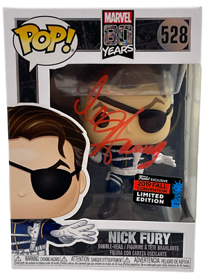 DAVID HASSELHOFF SIGNED NICK FURY FUNKO MARVEL 528 AUTHENTIC