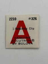 Accutron Bulova 2210 Retaining Clip 326 NOS