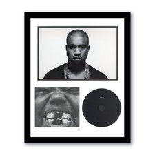Kanye West "Bully" AUTOGRAPH Signed Photo Custom Framed 11x14 CD Display B ACOA