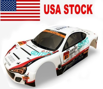 1/10 RC Painted On Road Drift Touring BRZ R&D Sport Car Body Shell 190mm White