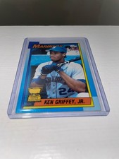 RARE SCAR ERROR 1990 Topps - Ken Griffey Jr #336
