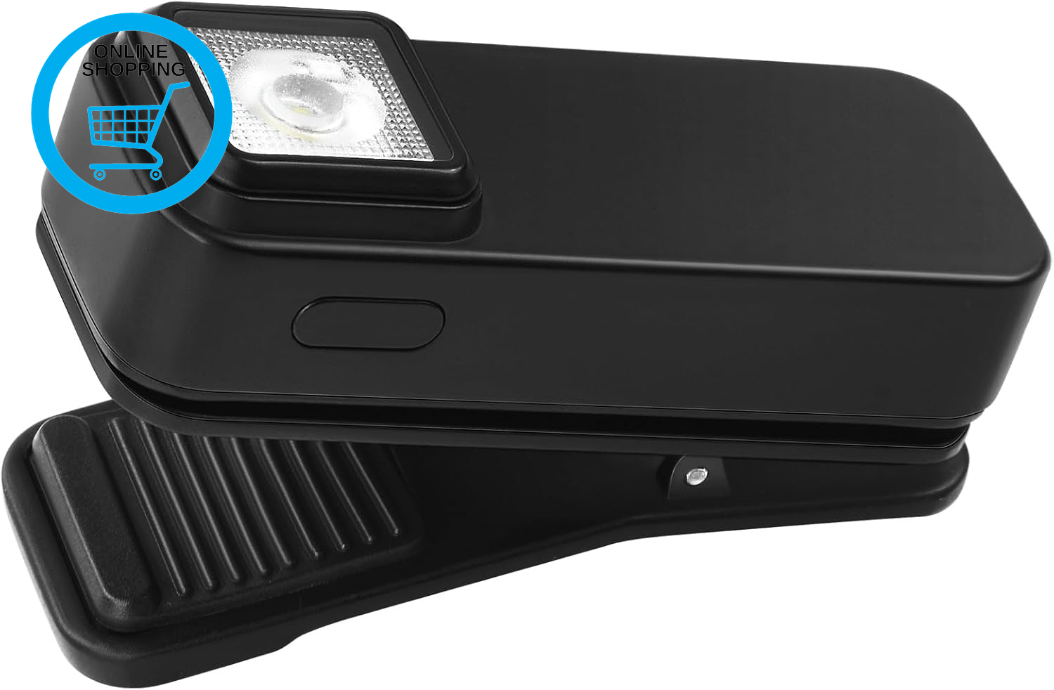 Rechargeable EDC Clip on Torch, 300 Lumen Hand Free Pocket Lamp with USB-C Charg