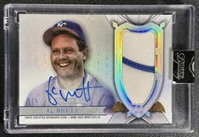 GEORGE BRETT 2024 TOPPS DYNASTY #DAP-GB1 GAME-USED PATCH AUTO SILVER 5/5 ROYALS
