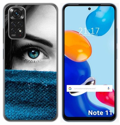 Silikonhülle Für Xiaomi Redmi Note 11 / 11S Design Auge Zeichnungen