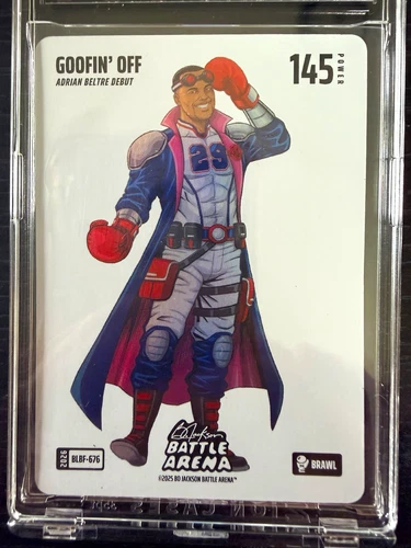 Bo Jackson Battle Arena Adrian Beltre Goofin' Off Brawl Blizzard Insert 145