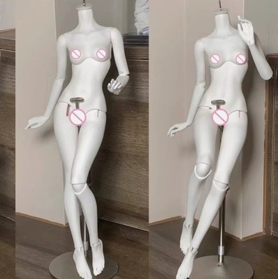 1/4 BJD Doll Handmade Resin DIY Female Body White Skin B137-Only Body (No Head)