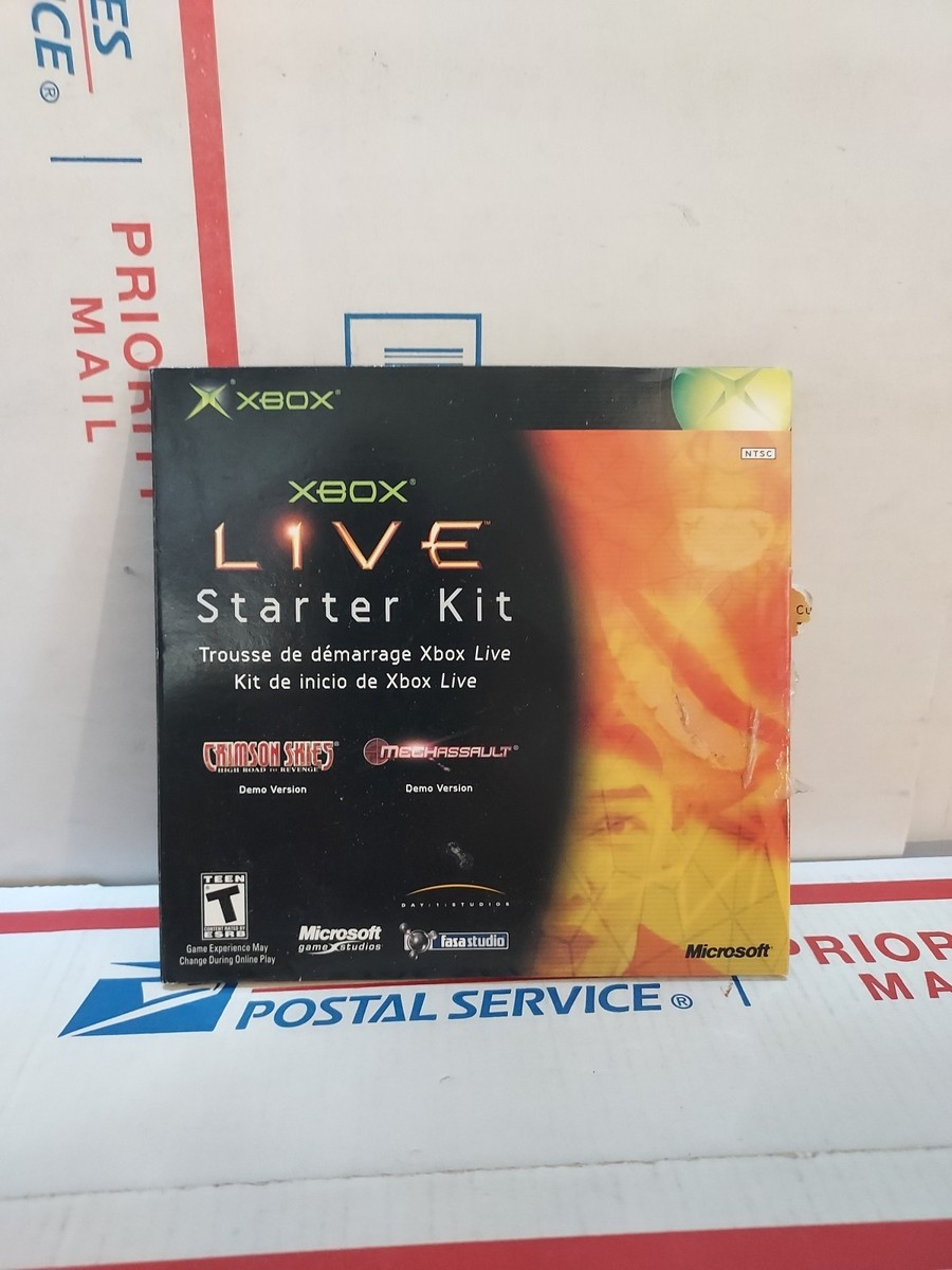 Xbox Live Starter Kit Original XBOX 2004 Demo of Crimson Skies