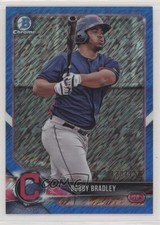 2018 Bowman Chrome Prospects Blue Shimmer Refractor 120/150 Bobby Bradley s3g
