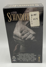 FACTORY SEALED Schindlers List VHS 1993 2-Tape Set