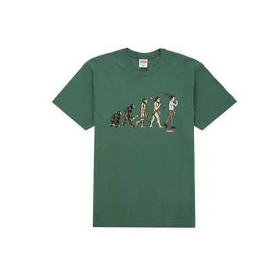 In-Hand Supreme Evolution Tee Light Pine Green Size: Small